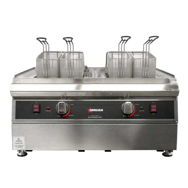 Omcan CE-CN-0008-P pasta cooker alternate view
