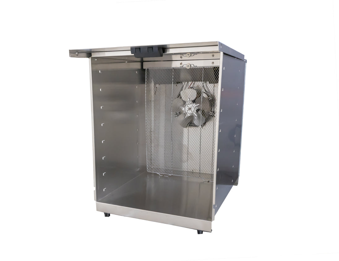 Omcan CE-CN-0016-D 16 tray stainless steel food dehydrator