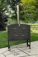 Omcan CE-CN-1677 wood burning oven further view