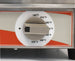 Omcan PG-CN-0711-R double panini grill detail view