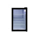 Omcan RS-CN-0068 19 inch black one glass door countertop display refrigerator