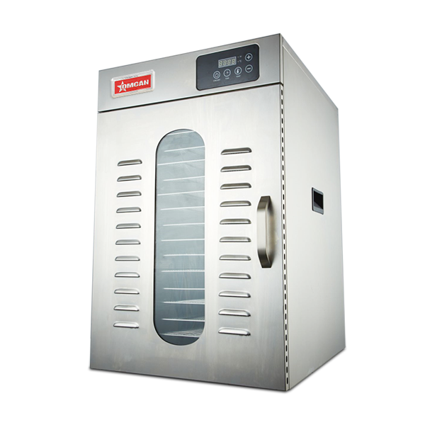 Omcan CE-CN-0016-E 16 tray stainless steel food dehydrator with digital control