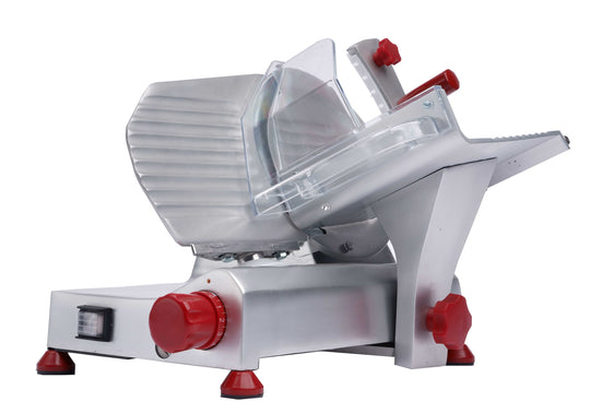 Omcan MS-IT-0195 Trento 8 inch belt driven meat slicer with removable sharpener