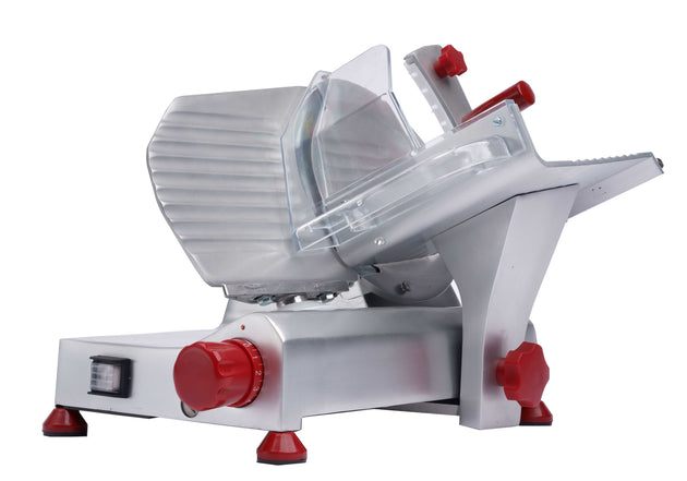 Omcan MS-IT-0195 Trento 8 inch belt driven meat slicer with removable sharpener