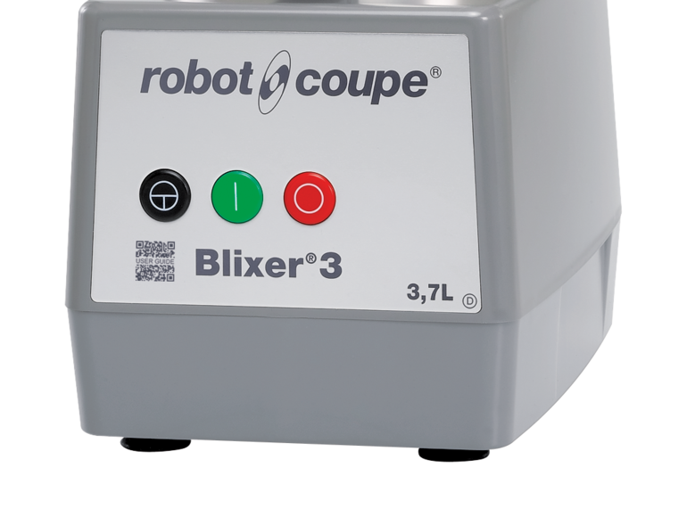 Robot Coupe BLIXER3 3.5 Qt countertop blixer control panel detail