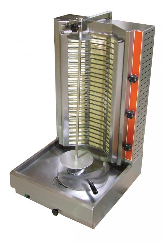 Omcan BR-CN-0191 electric shawarma doner kebab vertical broiler 66 lb capacity