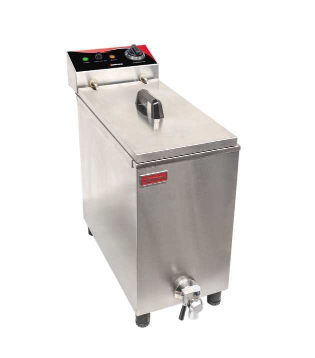 Omcan CE-CN-0016L-120 electric corn dog fryer with skewer clips
