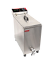 Omcan CE-CN-0016L-120 electric corn dog fryer with skewer clips