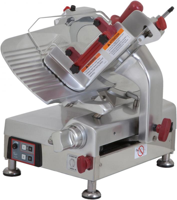 Omcan GLMATIC300/N Trento Omas 12 inch belt driven automatic gravity feed slicer