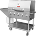 Omcan CE-CN-0036-S LP outdoor BBQ grill alternate view