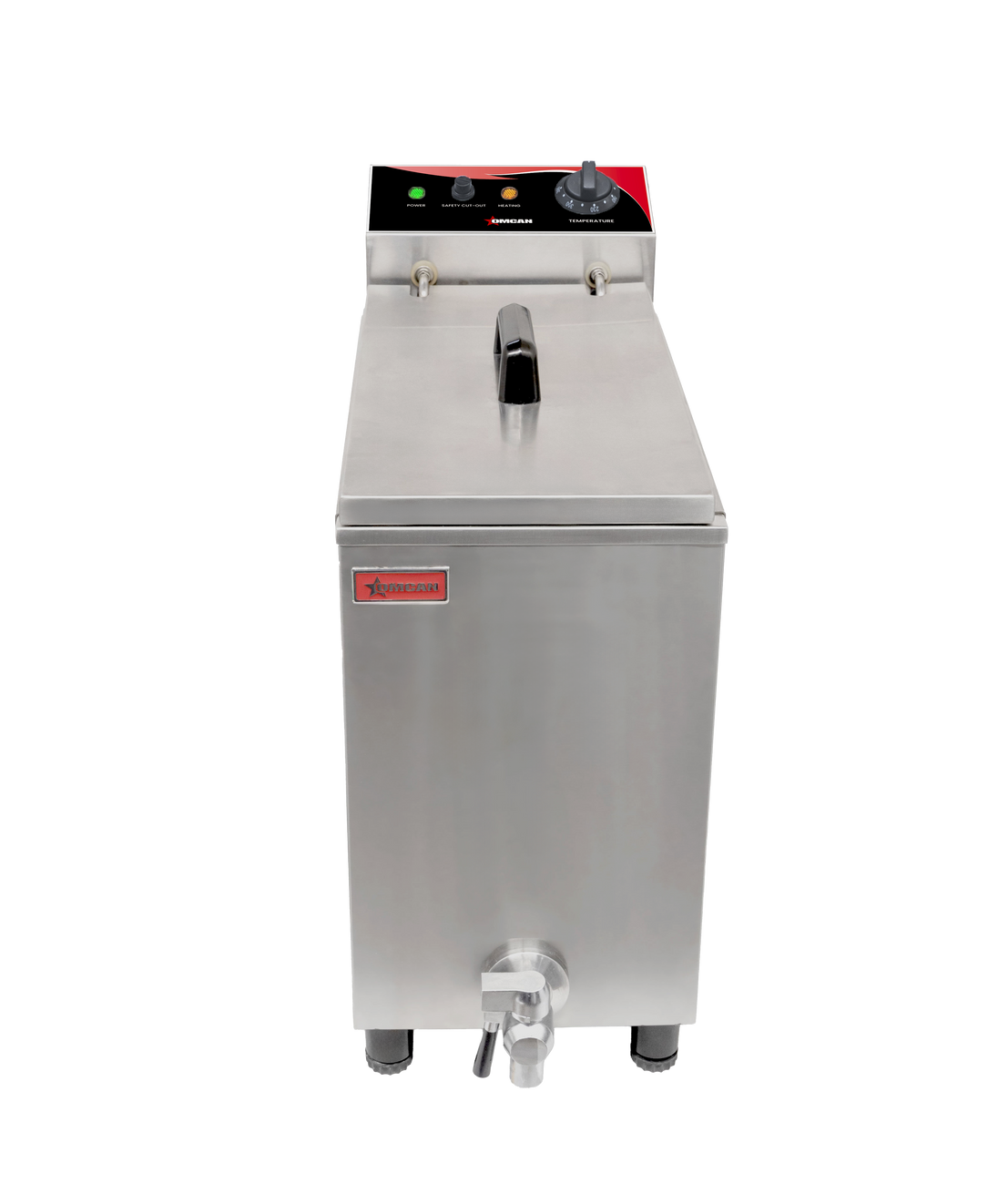 Omcan CE-CN-0016L-120 electric corn dog fryer with skewer clips