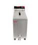 Omcan CE-CN-0016L-120 electric corn dog fryer with skewer clips