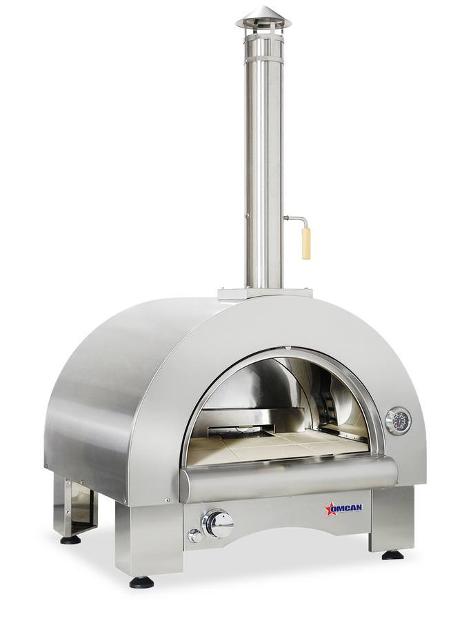 Omcan CE-CN-0082T-WG pizza oven detail view