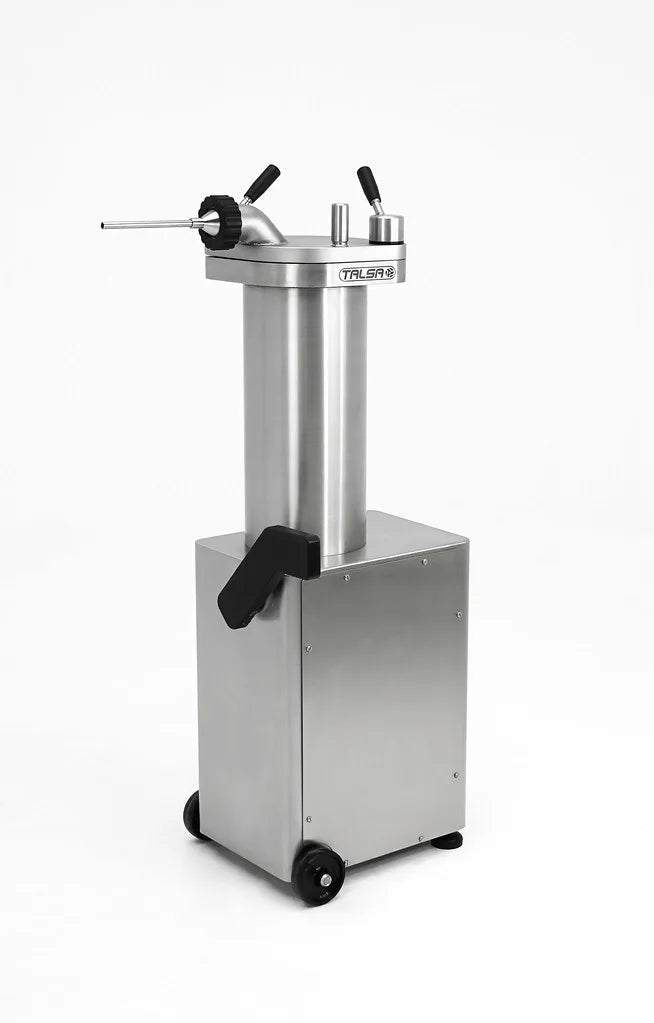 Omcan SS-ES-0026-FT Talsa F14S 26 lb hydraulic piston sausage stuffer stainless steel
