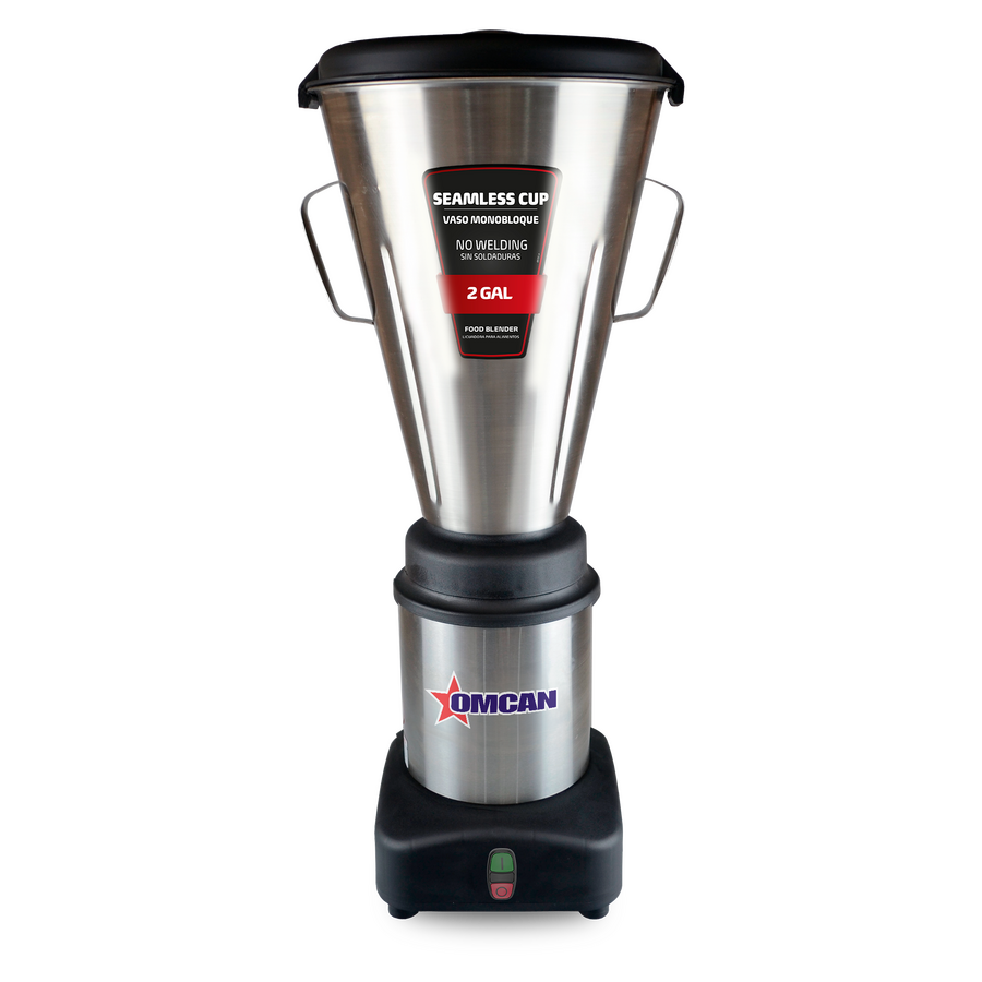 Omcan BL-BR-0008 8 L stainless steel countertop blender with removable cutting unit