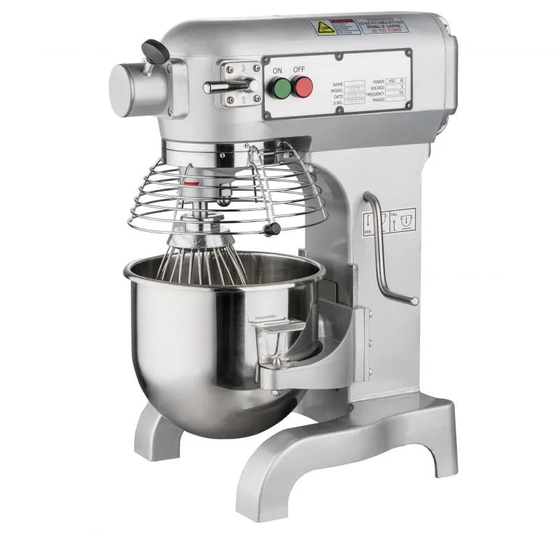 Omcan MX-CN-0010-G 10 qt planetary mixer with safety guard