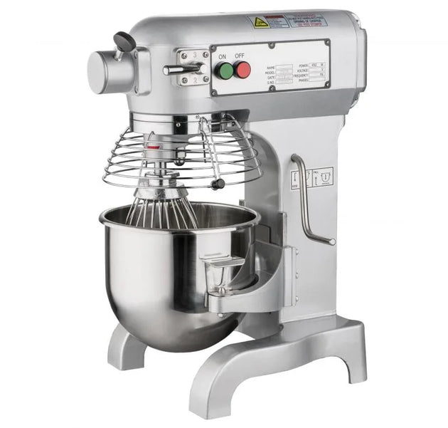 Omcan MX-CN-0010-G 10 qt planetary mixer with safety guard