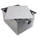 Omcan 48140 epoxy coated steel grease trap with 50 lb capacity