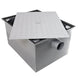 Omcan 48140 epoxy coated steel grease trap with 50 lb capacity