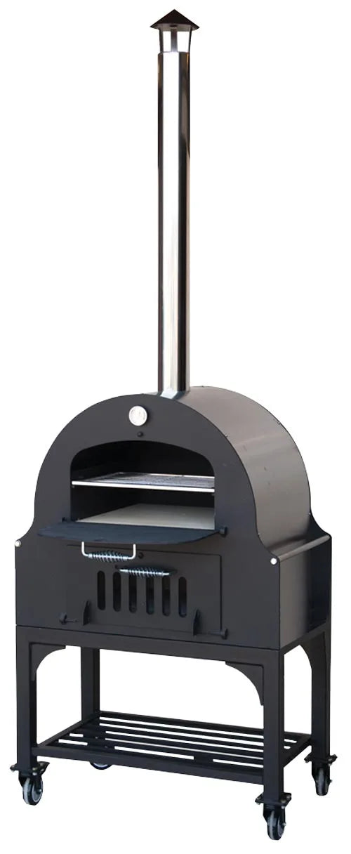 Omcan CE-CN-1188 outdoor wood burning oven additional view