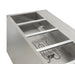 Omcan FW-CN-0005-C steam table side view