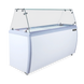 Omcan FR-CN-0460-S 60 inch ice cream dipping freezer without sneeze guard