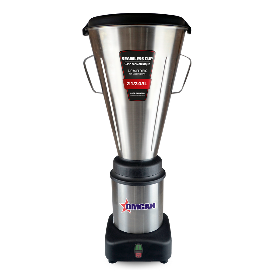 Omcan BL-BR-0010 10 L stainless steel countertop blender with removable cutting unit