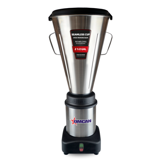 Omcan BL-BR-0010 10 L stainless steel countertop blender with removable cutting unit