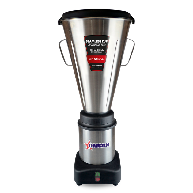 Omcan BL-BR-0010 10 L stainless steel countertop blender with removable cutting unit