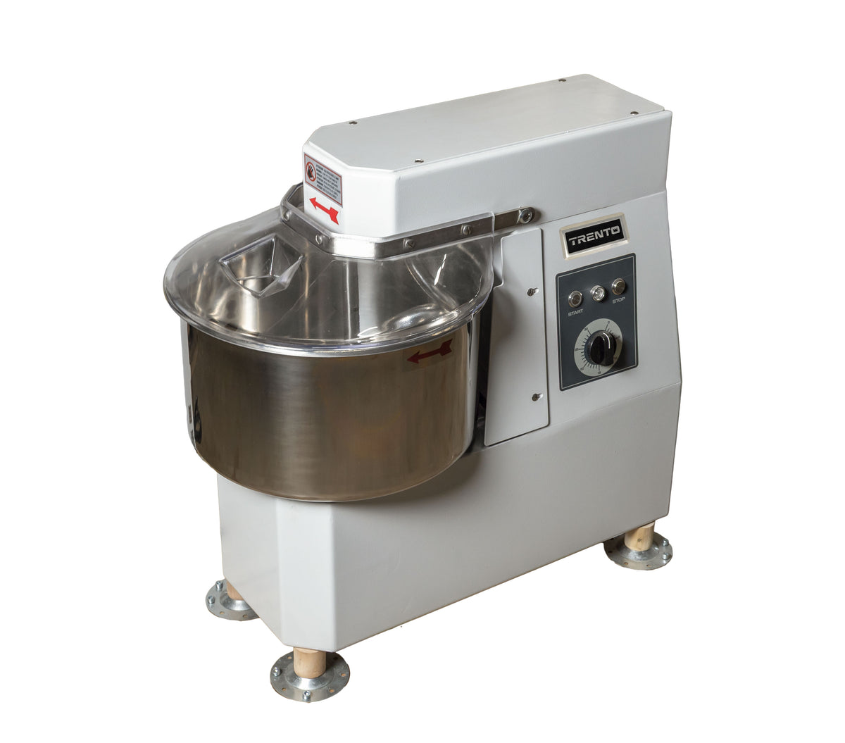 Omcan MX-IT-0020-FT 22 qt spiral mixer fixed bowl and timer