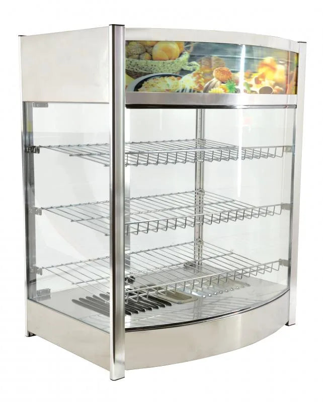 Omcan DW-CN-0137 countertop display warmer alternate view