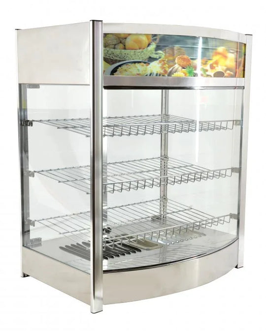 Omcan DW-CN-0137 countertop display warmer alternate view