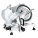 BakeMax BMMSM10 20 Inch Manual Meat Slicer Anodized Aluminum with Gravity Feed — Supplyza