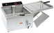 Omcan CE-CN-3300-F countertop electric donut and funnel cake fryer 25 lb