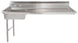 Omcan 40191 60 inch left side under counter dish table