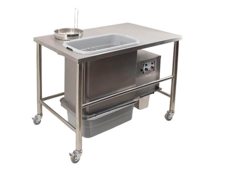 Omcan MM-CN-001P breading station detail view