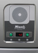 Migali Industries G-1RG-HC Medical-Grade Refrigerator 21.4 Cu. Ft. - Genesis Series control panel with circular chart recorder and digital display, close-up