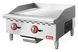 Omcan CE-CN-G24-M 24 inch countertop gas griddle with two burners