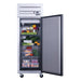 Dukers D28AR reach-in refrigerator interior with four adjustable shelves