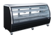 Omcan RS-CN-0200-B 82 inch black sliding door floor refrigerated showcase