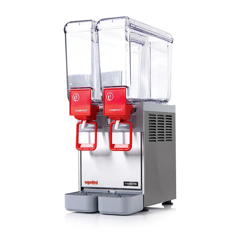Omcan Arctic Compact 8/2 double bowl juice dispenser