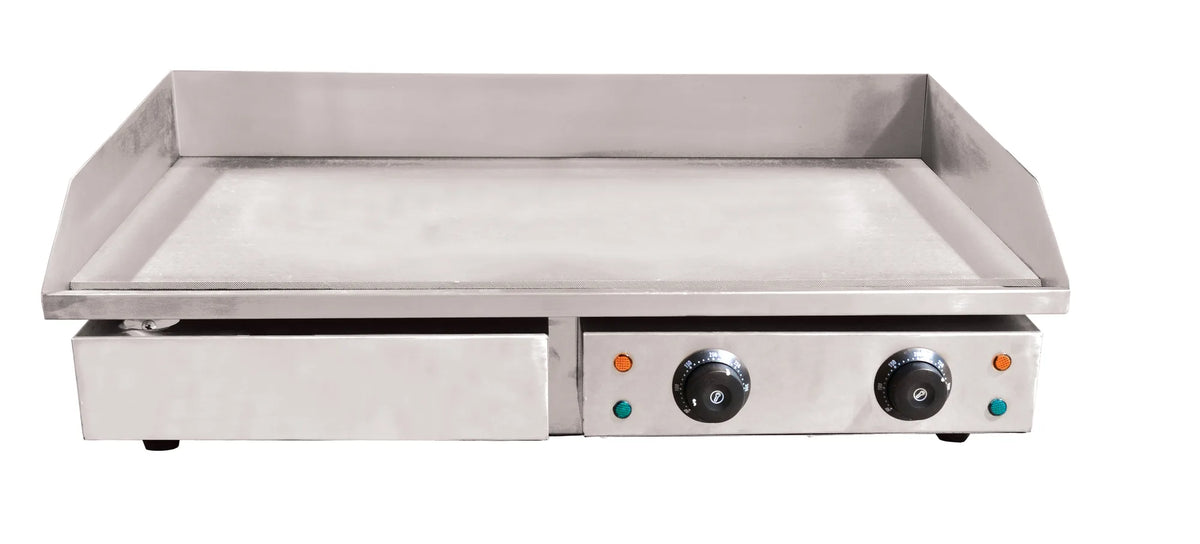 Omcan CE-CN-4400 29 inch stainless steel countertop electric griddle