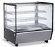 Omcan DW-CN-0120-5 27 inch countertop display warmer with three shelves and square glass