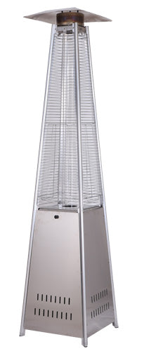 Omcan PH-CN-2270-S pyramid style stainless steel propane patio heater