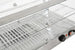 Omcan DW-CN-0080-L 28 inch two shelf square glass countertop display warmer