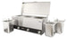 Omcan FW-CN-0253 triple sauce pot warmer with three 2.5 L pots