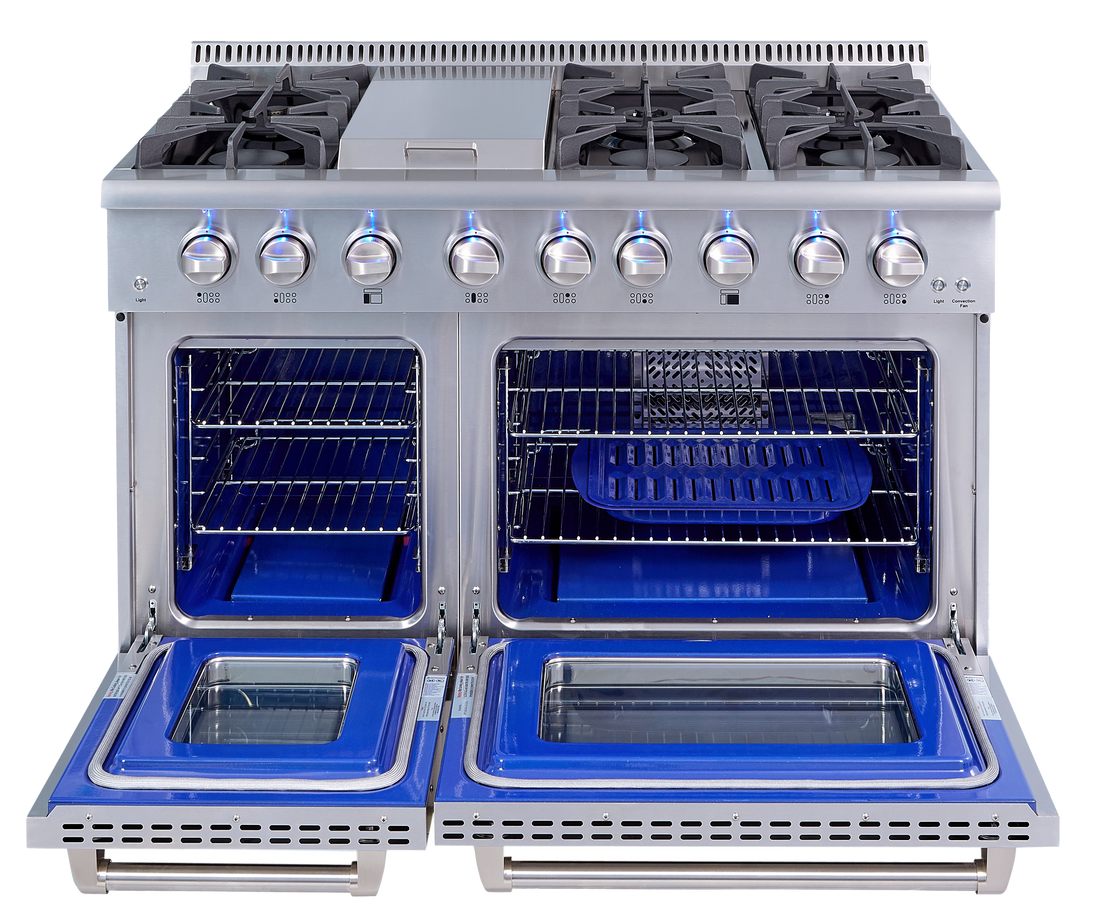 Omcan CE-CN-4808U residential gas range additional view