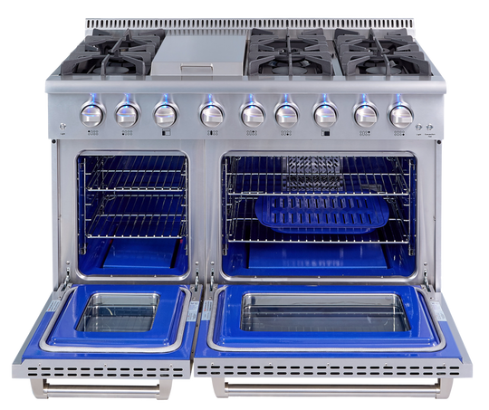 Omcan CE-CN-4808U residential gas range additional view
