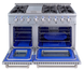 Omcan CE-CN-4808U residential gas range additional view