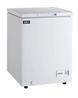 Omcan FR-CN-0142 30 inch white chest freezer with solid flat top